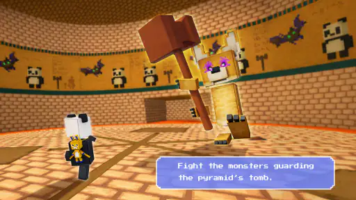 Blocky Quest: Panda Adventure screenshot 10