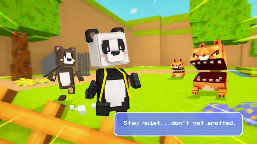 Blocky Quest: Panda Adventure screenshot 12