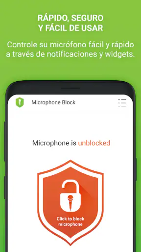 Bloqueador Microfono: Anti Spy screenshot