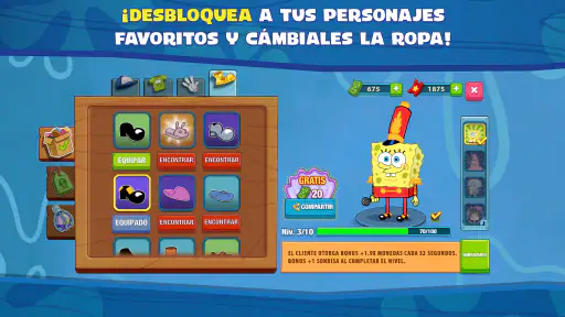 Bob Esponja Concurso de Cocina screenshot 6