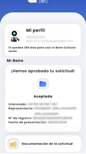 Bono Cultural Joven 2026 screenshot 2