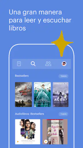 Bookmate: libros y audiolibros screenshot 1