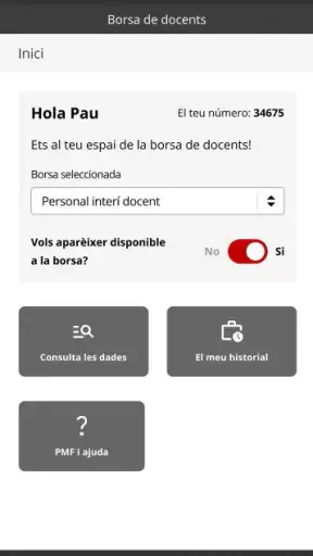 Borsa Docent EDF screenshot 2