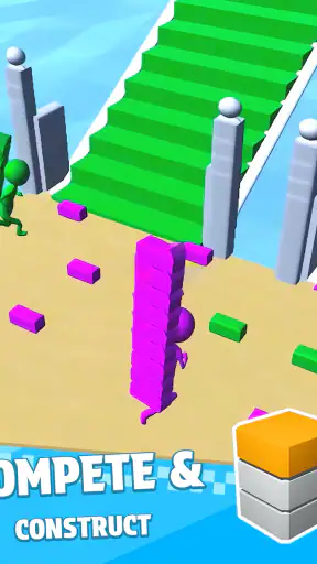 Bridge Race Carrera de puentes screenshot 10