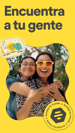Bumble For Friends: Haz Amigos screenshot 1