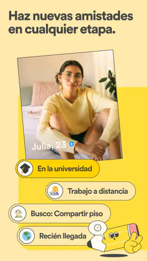 Bumble For Friends: Haz Amigos screenshot 2