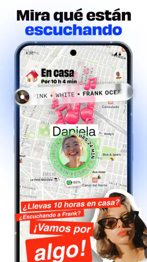 Bump - mapa para amigos screenshot 4