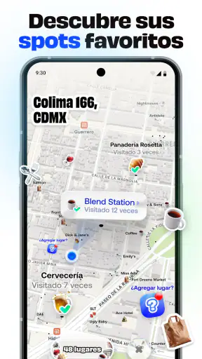 Bump - mapa para amigos screenshot 8