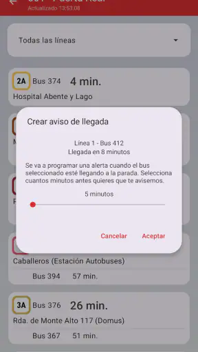 Bus Coruña screenshot 5