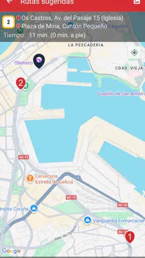 Bus Coruña screenshot 6
