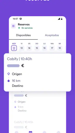 Cabify Driver: app conductores screenshot 6