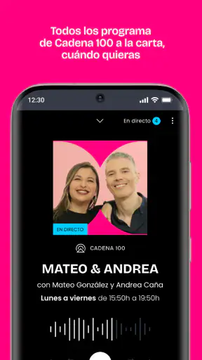 CADENA 100 screenshot 4