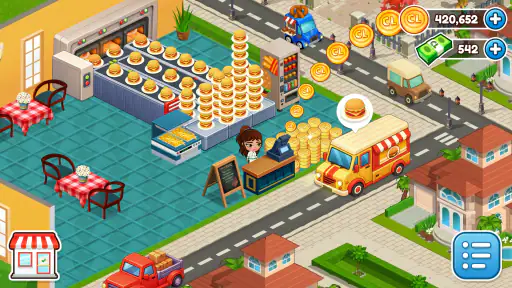 Cafeland: Juego de Restaurante screenshot 11