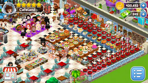 Cafeland: Juego de Restaurante screenshot 8