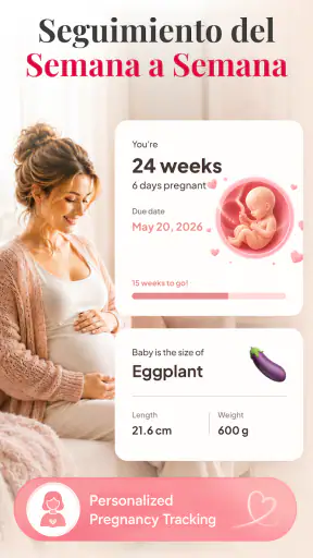 Calendario de Embarazo Semanal screenshot 1
