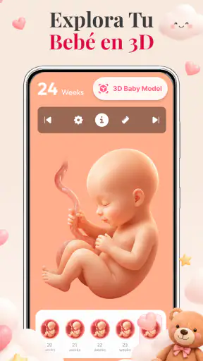 Calendario de Embarazo Semanal screenshot 3
