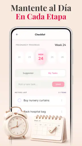 Calendario de Embarazo Semanal screenshot 4