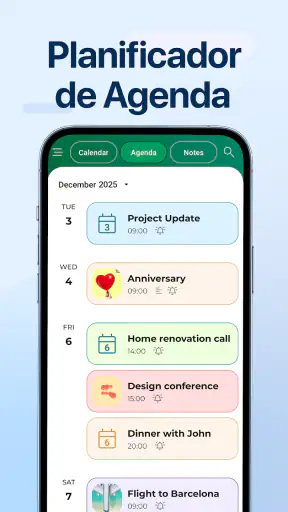 Calendario y Agenda screenshot 2