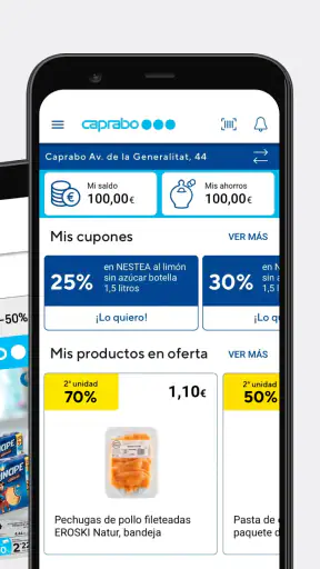 Caprabo screenshot 2