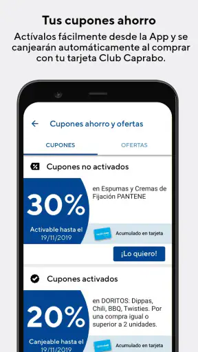 Caprabo screenshot 3