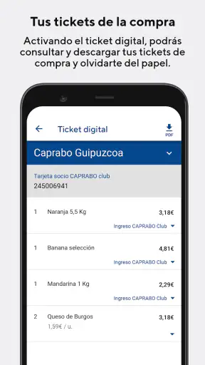Caprabo screenshot 5