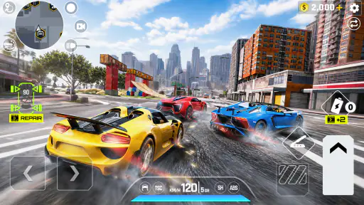 Car Driving Traffic Race screenshot 10