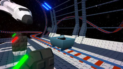 Cart Ride Obby: Montaña Rusa screenshot 11