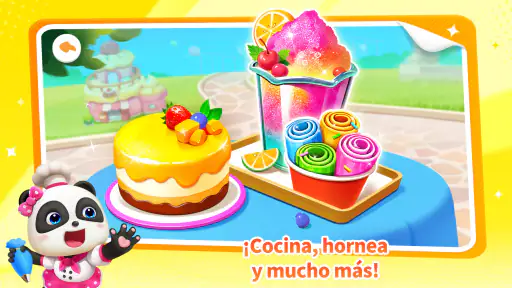 Casa de Juegos del Panda Bebé screenshot 2