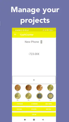 CashCounter: contador de euros screenshot 3