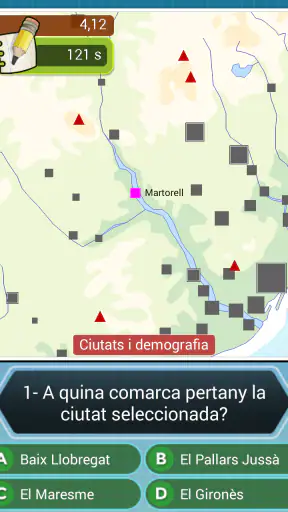 Catalunya Comarques Geografia screenshot 4