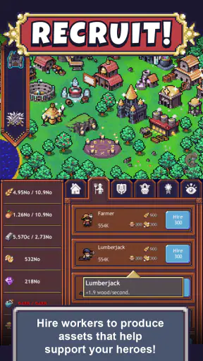Cave Heroes: Idle RPG screenshot 4