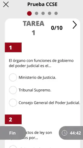 CCSE Nacionalidad Española screenshot 2