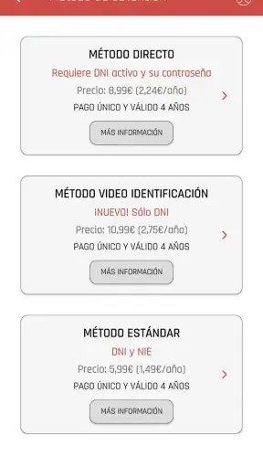 Certificado Digital con DNI screenshot 2