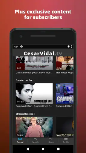 César Vidal TV screenshot 3