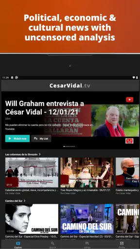 César Vidal TV screenshot 6
