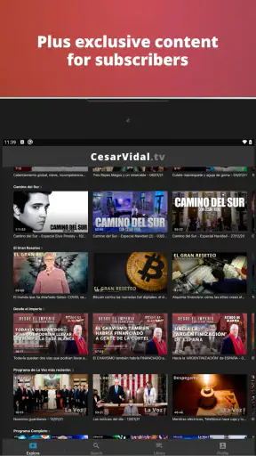 César Vidal TV screenshot 7