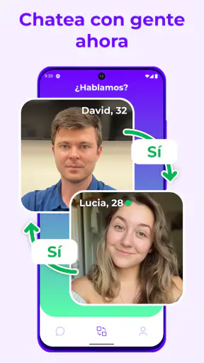 Chat en Línea: Talkie Live screenshot 1
