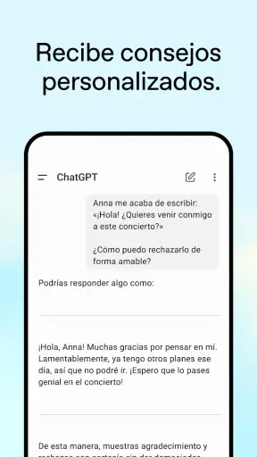 ChatGPT screenshot