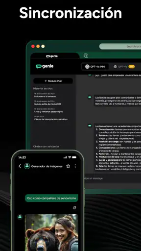 IA Chatbot en Español – Genie screenshot 4