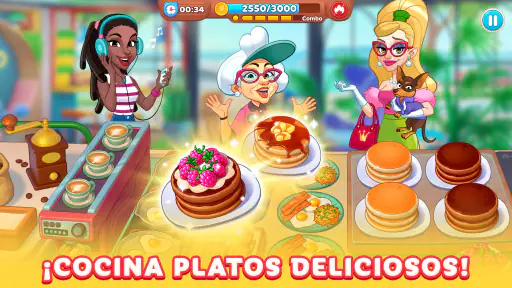 Chef Friends Juego culinario screenshot 1