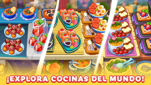 Chef Friends Juego culinario screenshot 2