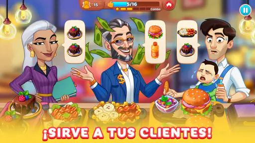 Chef Friends Juego culinario screenshot 4