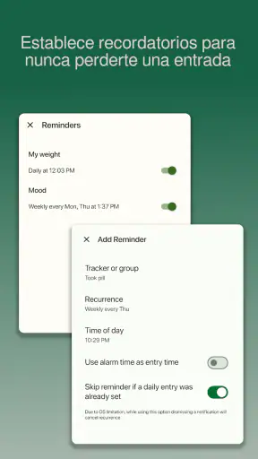 chrono.me - Rastrea tu vida screenshot 4