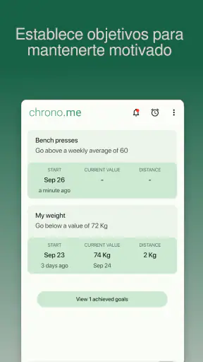 chrono.me - Rastrea tu vida screenshot 5