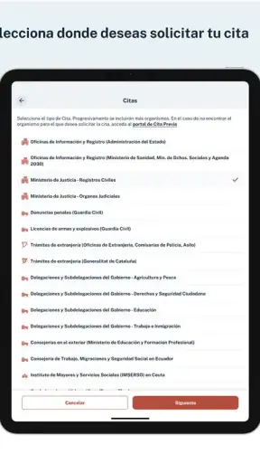 Cita Previa AGE screenshot 8