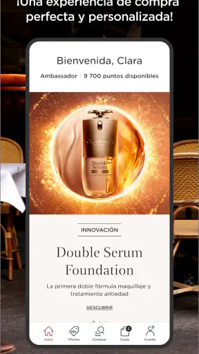 Clarins - Cuidado de la piel screenshot 2
