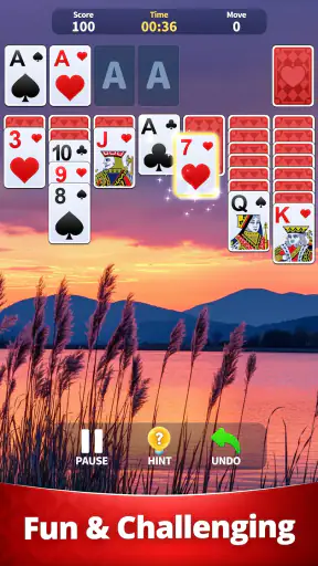 Classic Solitaire: Dream Time screenshot 9