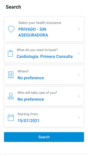 Clínica Sastre screenshot 2