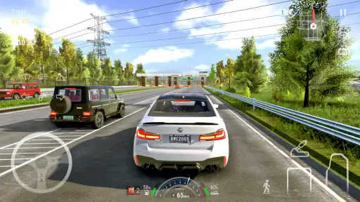 Coche Conducción Juegos línea screenshot 2