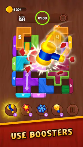 Color Wood Jam - Rompecabezas screenshot 6
